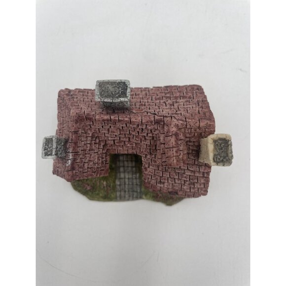 Vintage 1986 Saxony Miniature Cottage Collectible Figurine - Picture 8 of 11